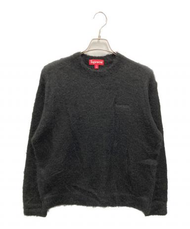 Supreme モヘアニットブラック Lサイズ 中古・古着通販】Supreme (シュプリーム) Brushed Mohair Sweater