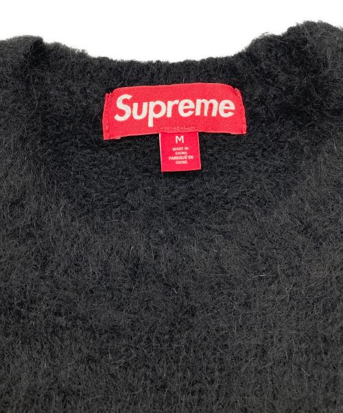 SUPREME（シュプリーム）Supreme (シュプリーム) Brushed Mohair Sweater ブラック サイズ:Mの古着・服飾アイテム