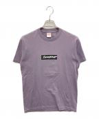 SUPREMEシュプリーム）の古着「Futura Box Logo Tee」｜パープル
