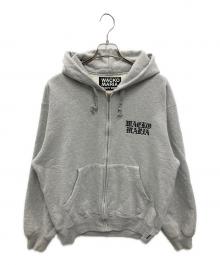 WACKO MARIA（ワコマリア）の古着「HEAVY WEIGHT ZIP HOODED SWEAT SHIRT」｜グレー