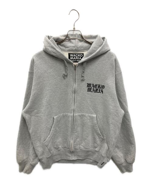 WACKO MARIA（ワコマリア）WACKO MARIA (ワコマリア) HEAVY WEIGHT ZIP HOODED SWEAT SHIRT グレー サイズ:Mの古着・服飾アイテム