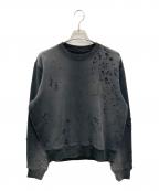 AMIRIアミリ）の古着「24AW MA CORE LOGO DHOTGUN CREWNECK」｜ブラック