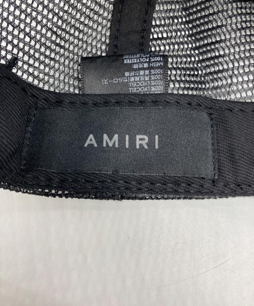 Ameri（アメリ）AMERI (アメリ) メッシュキャップ ブラック×パープル サイズ:56cm~62cmの古着・服飾アイテム