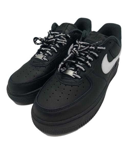 NIKE（ナイキ）NIKE (ナイキ) Supreme (シュプリーム) Air Force 1 Low ブラック サイズ:26.5cmの古着・服飾アイテム
