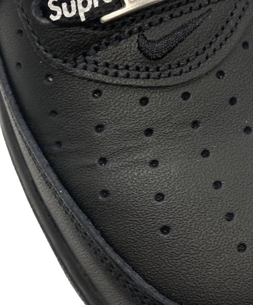 NIKE（ナイキ）NIKE (ナイキ) Supreme (シュプリーム) Air Force 1 Low ブラック サイズ:26.5cmの古着・服飾アイテム