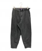 THE NORTHFACE PURPLELABELザ・ノースフェイス パープルレーベル）の古着「Denim Wide Tapered Field Pants」｜ブラック