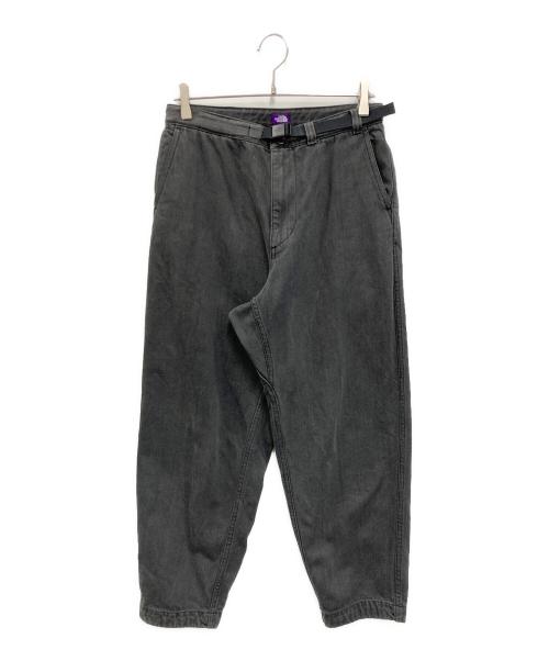 THE NORTHFACE PURPLELABEL（ザ・ノースフェイス パープルレーベル）THE NORTHFACE PURPLELABEL (ザ・ノースフェイス パープルレーベル) Denim Wide Tapered Field Pants ブラック サイズ:30の古着・服飾アイテム