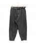 THE NORTHFACE PURPLELABEL（ザ・ノースフェイス パープルレーベル）の古着「Denim Wide Tapered Field Pants」｜ブラック