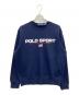 POLO SPORT（ポロスポーツ）の古着「クルーネックロゴスウェット」｜ネイビー