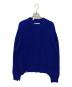 SANDWATERR（サンドウォーター）の古着「ORGANIZED CREW NECK SWEATER」｜ブルー