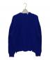 SANDWATERR (サンドウォーター) ORGANIZED CREW NECK SWEATER ブルー サイズ:2：9000円