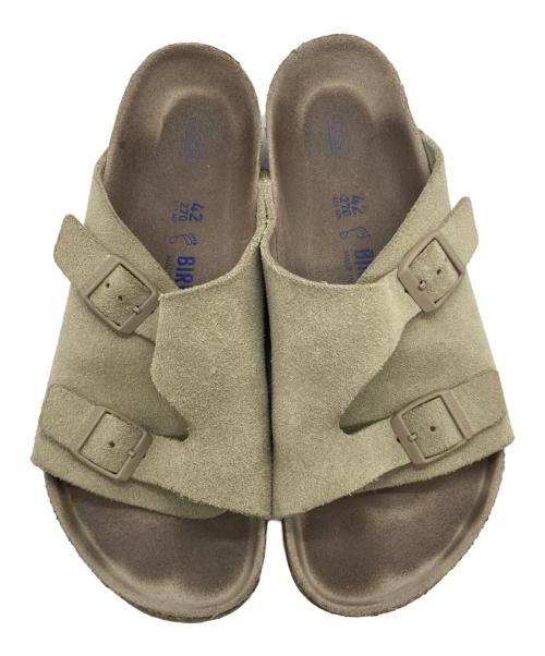 BIRKENSTOCK（ビルケンシュトック）BIRKENSTOCK (ビルケンシュトック) チューリッヒ ベージュ サイズ:27㎝の古着・服飾アイテム