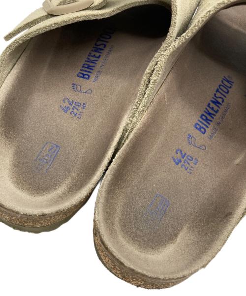BIRKENSTOCK（ビルケンシュトック）BIRKENSTOCK (ビルケンシュトック) チューリッヒ ベージュ サイズ:27㎝の古着・服飾アイテム