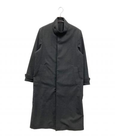 中古・古着通販】LIDnM (リドム) Stand Collar Structured Wool Coat