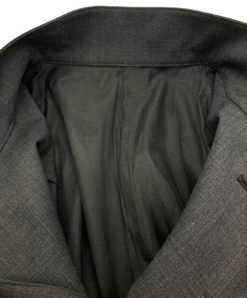 LIDnM（リドム）LIDnM (リドム) Stand Collar Structured Wool Coat グレー サイズ:Sの古着・服飾アイテム