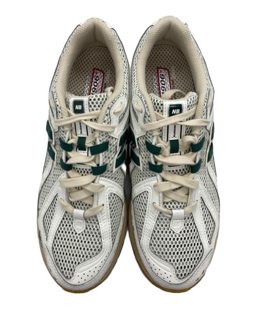 NEW BALANCE（ニューバランス）NEW BALANCE (ニューバランス) 1906R ローカットスニーカー アイボリー×グリーン サイズ:28cmの古着・服飾アイテム