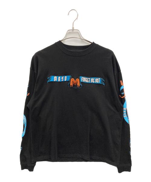 MAYO（メイヨー）MAYO (メイヨー) SKULL SWORD EMBROIDERY LONG SLEEVE TEE ブラック サイズ:Lの古着・服飾アイテム