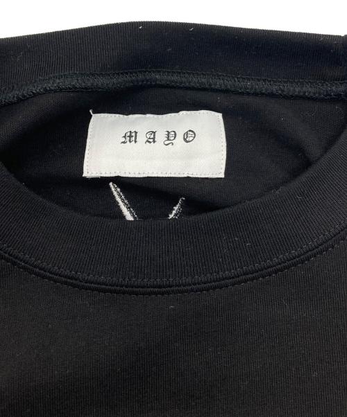 MAYO（メイヨー）MAYO (メイヨー) SKULL SWORD EMBROIDERY LONG SLEEVE TEE ブラック サイズ:Lの古着・服飾アイテム