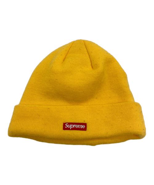SUPREME（シュプリーム）SUPREME (シュプリーム) New Era (ニューエラ) ニット帽 イエローの古着・服飾アイテム