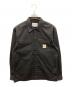 CARHARTT WIP（カーハート ワーク イン プログレス）の古着「L/S CRAFT SHIRT」｜ブラック