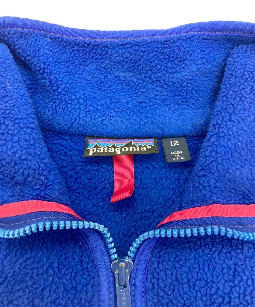 Patagonia（パタゴニア）Patagonia (パタゴニア) 【古着】ボアフリースジャケット ブルー サイズ:12の古着・服飾アイテム