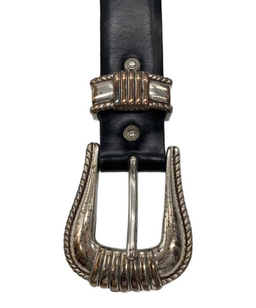 TOGA PULLA（トーガ プルラ）TOGA PULLA (トーガ プルラ) ウエスタンベルト ブラックの古着・服飾アイテム