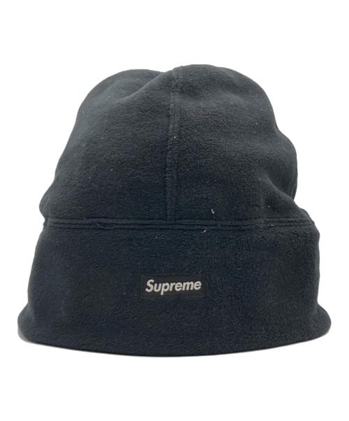 SUPREME（シュプリーム）Supreme (シュプリーム) POLAR TEC FACEMASK BEANIE ブラックの古着・服飾アイテム
