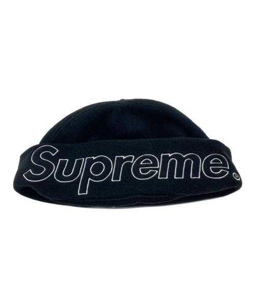 SUPREME（シュプリーム）Supreme (シュプリーム) POLAR TEC FACEMASK BEANIE ブラックの古着・服飾アイテム