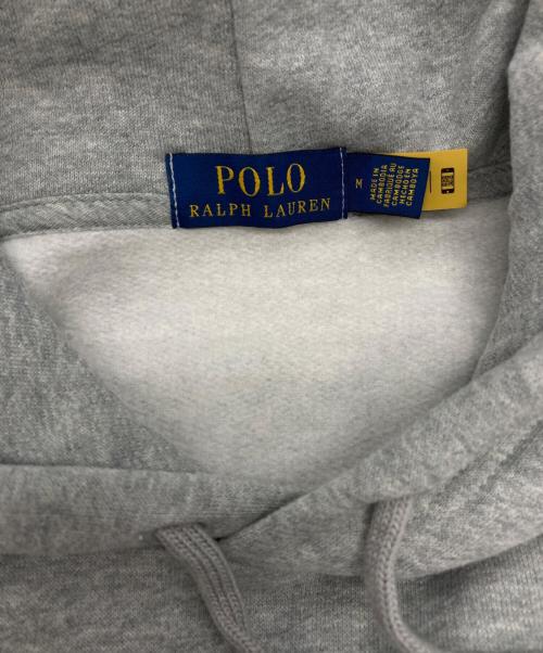 POLO RALPH LAUREN（ポロ・ラルフローレン）POLO RALPH LAUREN (ポロ・ラルフローレン) LSPOHOODM5-LONG SLEEVE-SWEATSHIRT グレー サイズ:Mの古着・服飾アイテム