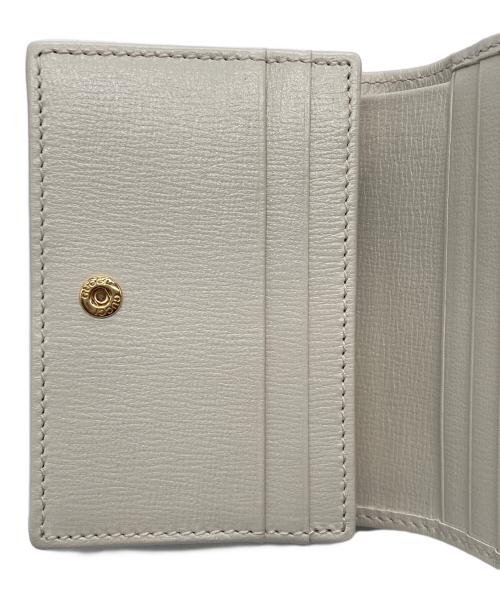 GUCCI（グッチ）GUCCI (グッチ) ホースビット 1955 GGスプリーム ウォレット ベージュの古着・服飾アイテム
