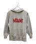 Champion REVERSE WEAVE（チャンピオン リバース ウィーブ）の古着「MIAMI プルオーバーパーカー」｜グレー
