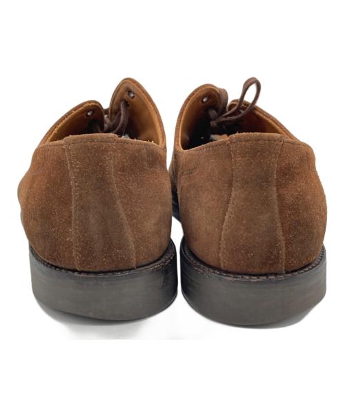 SANDERS（サンダース）SANDERS (サンダース) MILITARY APRON DERBY SHOES ブラウン サイズ:7の古着・服飾アイテム