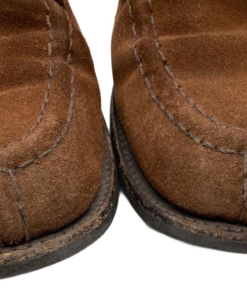 SANDERS（サンダース）SANDERS (サンダース) MILITARY APRON DERBY SHOES ブラウン サイズ:7の古着・服飾アイテム