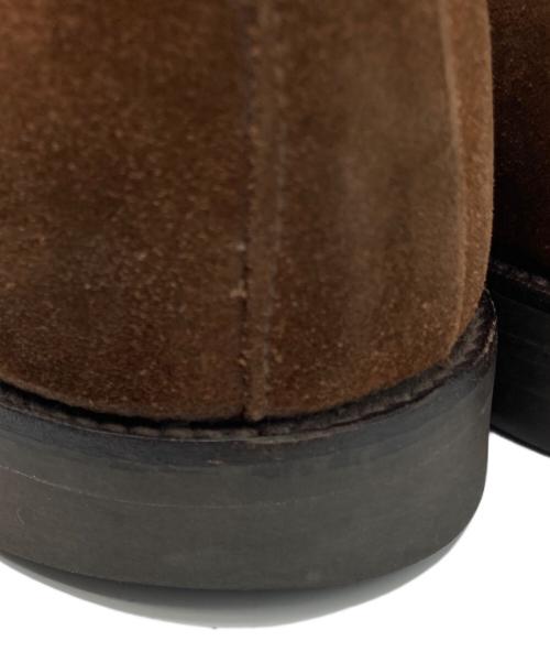 SANDERS（サンダース）SANDERS (サンダース) MILITARY APRON DERBY SHOES ブラウン サイズ:7の古着・服飾アイテム