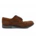 中古・古着 SANDERS (サンダース) MILITARY APRON DERBY SHOES ブラウン サイズ:7：18000円