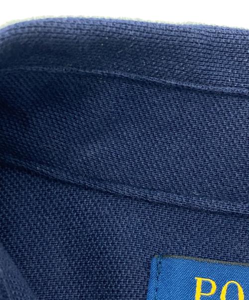 POLO RALPH LAUREN（ポロ・ラルフローレン）POLO RALPH LAUREN (ポロ・ラルフローレン) 鹿の子ポロワンピース ネイビー サイズ:Sの古着・服飾アイテム