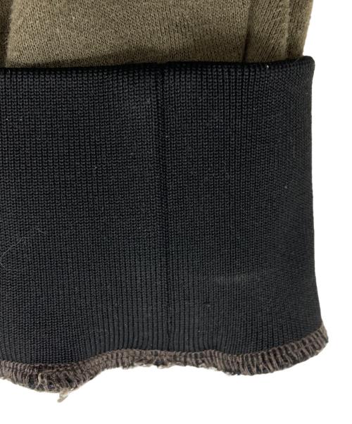 UMBRO（アンブロ）UMBRO (アンブロ) BoTT (ボット) ロゴプリントスウェットトレーナー ブラウン×オリーブ サイズ:XLの古着・服飾アイテム