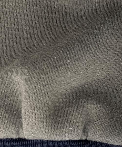 UMBRO（アンブロ）UMBRO (アンブロ) BoTT (ボット) ロゴプリントスウェットトレーナー ブラウン×オリーブ サイズ:XLの古着・服飾アイテム