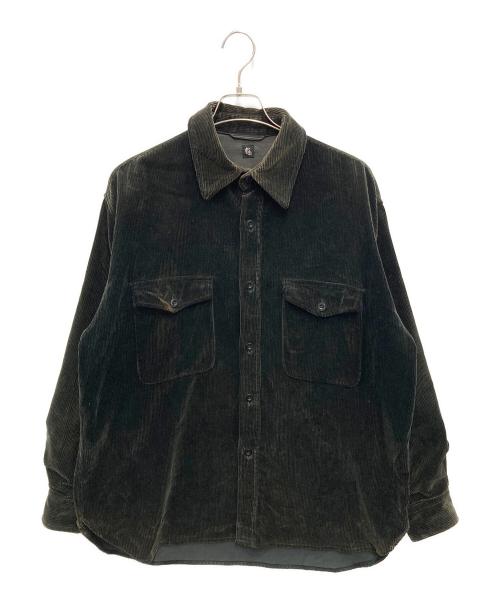 KAPTAIN SUNSHINE（キャプテンサンシャイン）KAPTAIN SUNSHINE (キャプテンサンシャイン) Corduroy C.P.O ブラック サイズ:38の古着・服飾アイテム