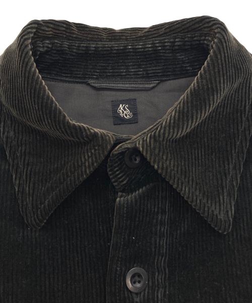 KAPTAIN SUNSHINE（キャプテンサンシャイン）KAPTAIN SUNSHINE (キャプテンサンシャイン) Corduroy C.P.O ブラック サイズ:38の古着・服飾アイテム