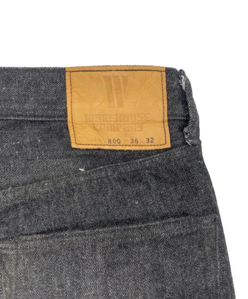 WAREHOUSE（ウエアハウス）WAREHOUSE (ウエアハウス) デニムパンツ ブラック サイズ:36の古着・服飾アイテム
