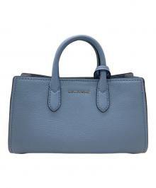 MICHAEL KORS（マイケル・コース）の古着「SCARLETT レザー クロスボディ エクストラスモール」｜ブルー