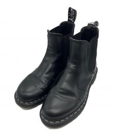 Dr.Martens（ドクターマーチン）の古着「2976 ホワイトステッチ チェルシーブーツ」｜ブラック