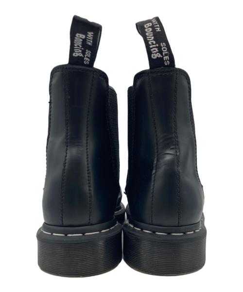 Dr.Martens（ドクターマーチン）Dr.Martens (ドクターマーチン) 2976 ホワイトステッチ チェルシーブーツ ブラック サイズ:UK6の古着・服飾アイテム
