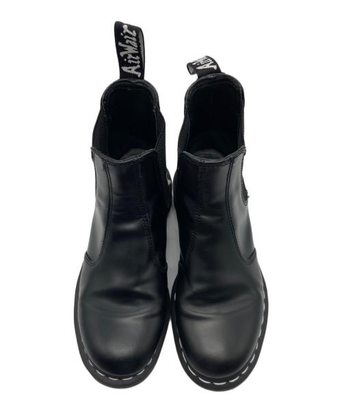 Dr.Martens（ドクターマーチン）Dr.Martens (ドクターマーチン) 2976 ホワイトステッチ チェルシーブーツ ブラック サイズ:UK6の古着・服飾アイテム