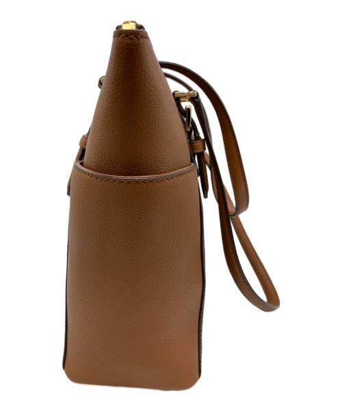 MICHAEL KORS（マイケル・コース）MICHAEL KORS (マイケル・コース) トートバッグ ブラウンの古着・服飾アイテム