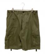 NIGEL CABOURNナイジェルケーボン）の古着「ARMY CARGO SHORT」｜オリーブ