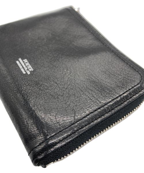 PORTER（ポーター）PORTER (ポーター) BEAUTY&YOUTH (ビューティーアンドユース) 別注 L-ZIP WALLET ブラックの古着・服飾アイテム