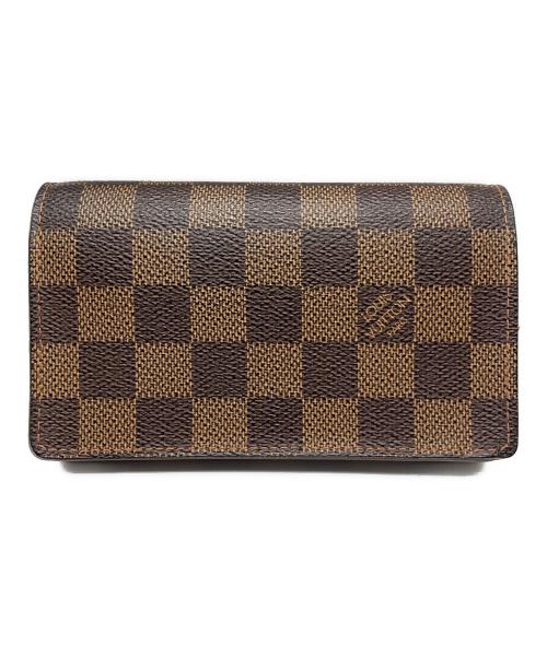 LOUIS VUITTON（ルイ ヴィトン）LOUIS VUITTON (ルイ ヴィトン) 2つ折り財布 ブラウンの古着・服飾アイテム
