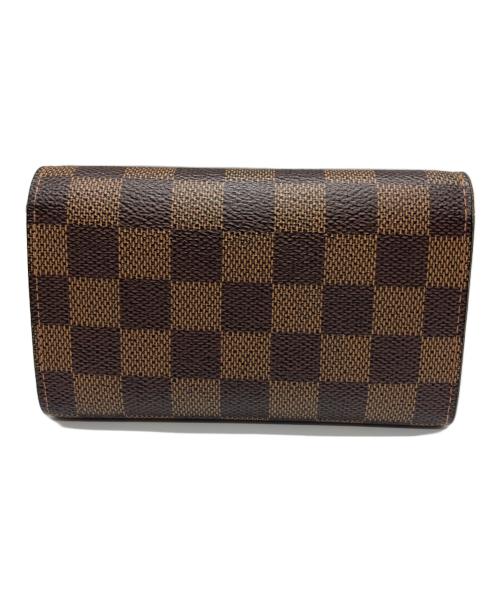 LOUIS VUITTON（ルイ ヴィトン）LOUIS VUITTON (ルイ ヴィトン) 2つ折り財布 ブラウンの古着・服飾アイテム